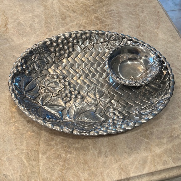 Lenox chip and dip platter - Picture 1 of 3